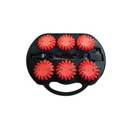 Set of 6 Rechargeable LED Warning Beacons